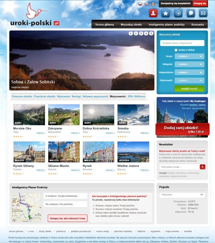 Uroki Polski — Turystyka po Polsce